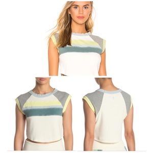 NWT Free People Movement Rosa Surfer Seaglass Tee